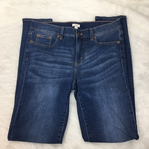 J. Crew Stretch Ankle Denim Jeans - 29/30‎ - Picture 2 of 5